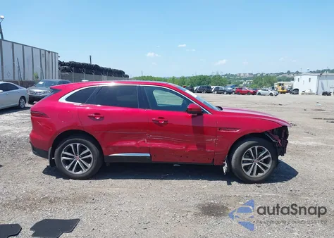 2021 Jaguar F-Pace S P250 Awd Automatic z USA, uszkodzony, nr VIN SADCJ2EX0MA688095